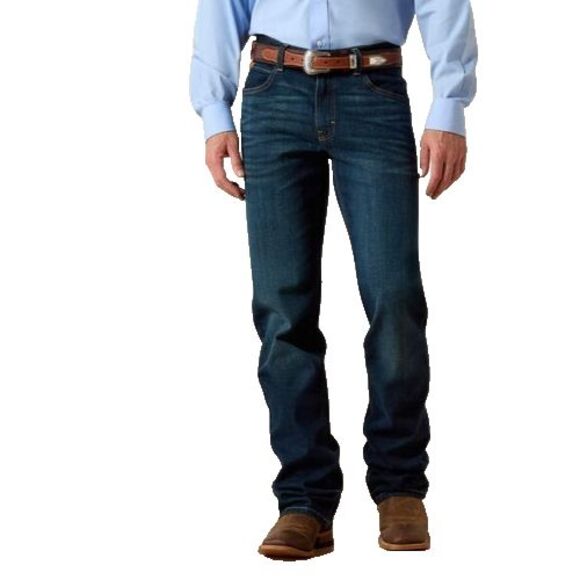 Ariat Jeans M5 Slim Stretch Legacy Stackable Straight NEW Mens Sz 38/32 - Picture 8 of 8